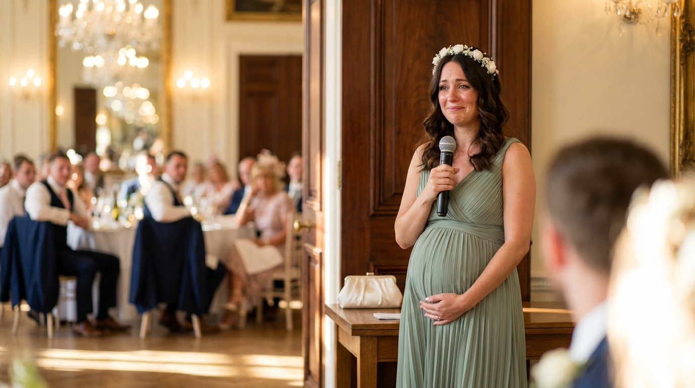 An meinem Hochzeitstag erschien meine Ex-Frau schwanger, um uns zu gratulieren. Meine neue Frau stellte nur eine Frage, und was mein Ex enthüllte, ließ mich alles verlieren…