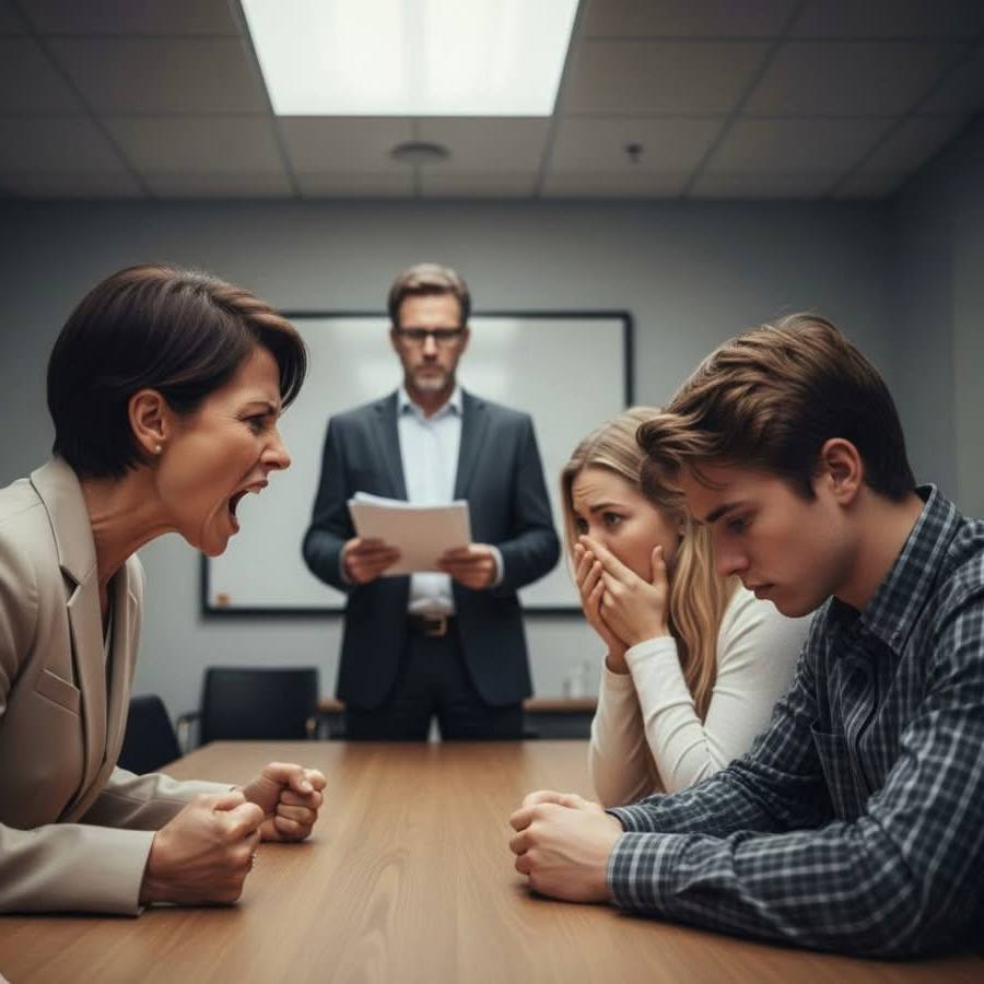 „Wir haben dein Erbe deinem Bruder gegeben, du brauchst es nicht!“ — sagte die Mutter, doch der Notar überraschte alle mit neuen Dokumenten.