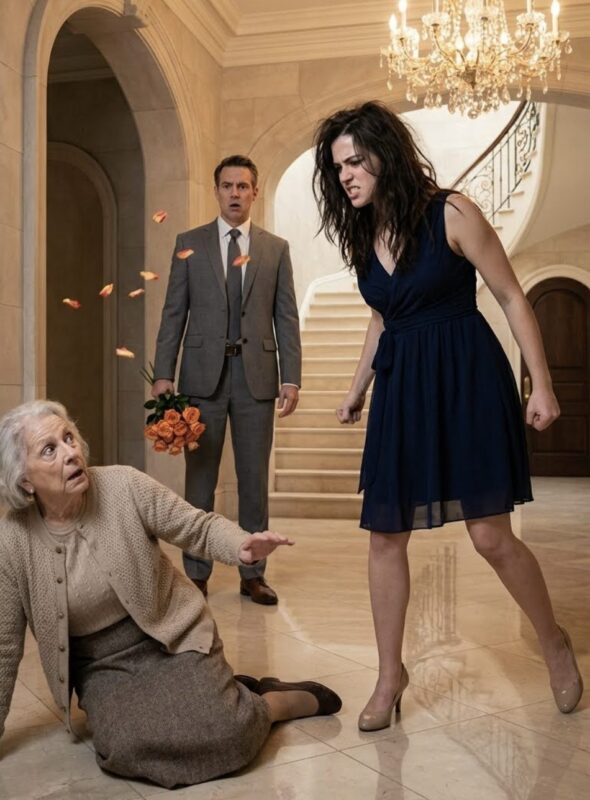 Er erwischte seine luxusliebende Freundin dabei, wie sie seine gebrechliche alte Mutter misshandelte — und seine Reaktion zeigte genau, was für ein Mann er wirklich war