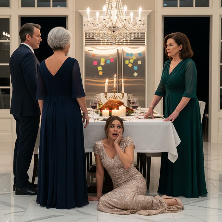 Als mein Schwiegersohn meine Tochter beim Abendessen dreimal schlug, jubelte seine Mutter, als wäre das ganz normal.Ich schrie nicht.Ich weinte nicht.Ich tätigte nur einen einzigen Anruf – und ihre ganze Welt begann auseinanderzufallen.