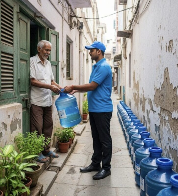 Ein 75-jähriger Mann bestellt jeden Tag 14 Kästen Mineralwasser. Der Lieferant wurde misstrauisch und rief die Polizei. Als die Tür geöffnet wurde, waren alle fassungslos…