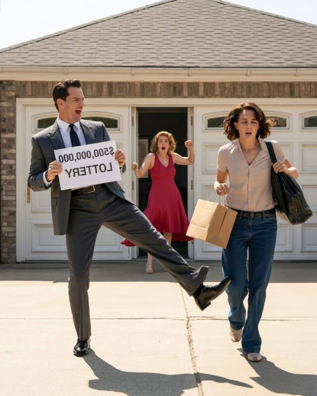 Mein Mann gewann 500 Millionen Dollar im Lotto und warf mich raus – aber was als Nächstes geschah, ließ ihn zutiefst bereuen…