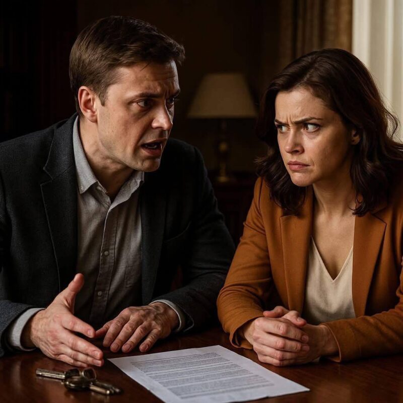 Hast du meine Wohnung verschenkt? Dann mach dich bereit, alles zu verlieren.