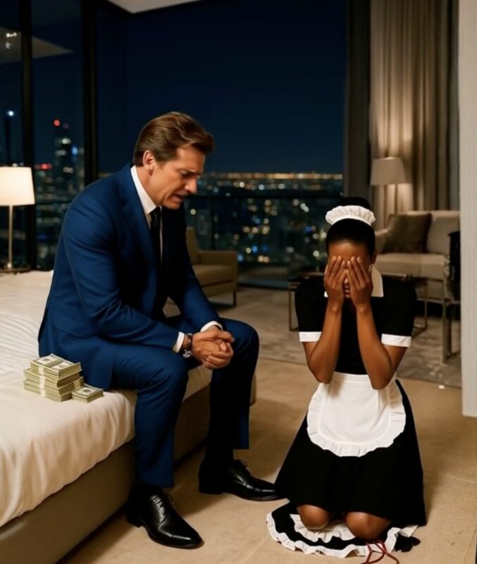 Eine verzweifelte schwarze Haushaltshilfe schlief mit ihrem Millionärs-Chef, um Geld für die medizinische Behandlung ihrer Mutter zu bekommen. Danach tat er etwas, das ihr Leben für immer veränderte…