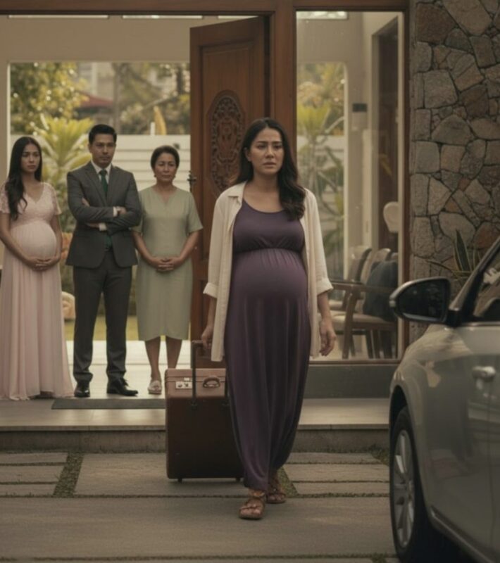 Wir waren beide von meinem Ehemann schwanger. Meine Schwiegermutter sagte: „Diejenige, die einen Sohn bekommt, wird bleiben.“ Ohne zu zögern ließ ich mich sofort von ihm scheiden. Sieben Monate später wurde seine ganze Familie Zeuge eines schockierenden Vorfalls.