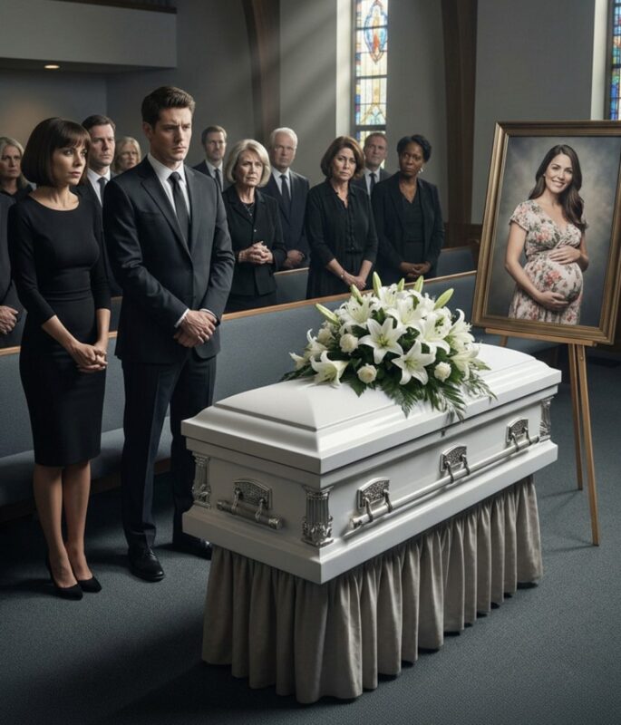 Der Mann brachte seine Geliebte zur Beerdigung seiner schwangeren Frau – dann öffnete der Anwalt ihr Testament und deckte etwas auf