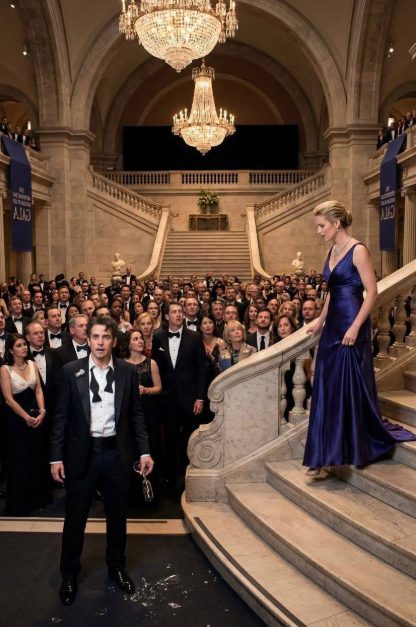 Er löschte seine Frau von der Milliardärsgala — bis der ganze Saal aufstand, als sie eintrat