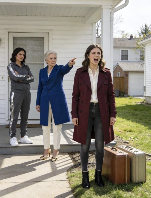 Sie warf mich aus ihrem Haus hinaus, um ihrer Tochter zu gefallen – doch als sie später zurückkam und Miete von mir verlangte, ließ meine Antwort ihr selbstgefälliges Lächeln verschwinden und entlarvte sie genau als das, was sie wirklich war