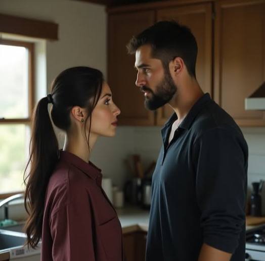 — Katja, ich wegen Samstag, — begann Andrej, als er in die Küche kam.