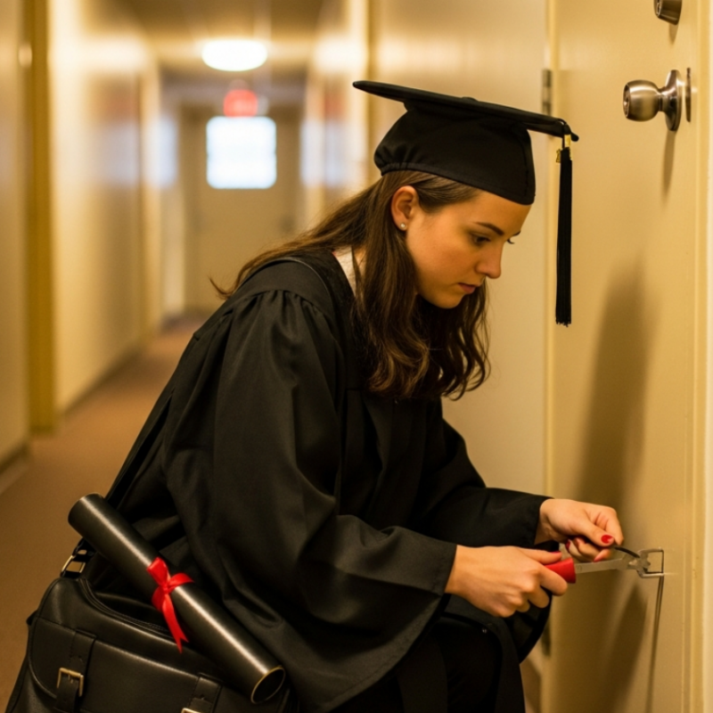 Meine ganze Familie hat meine College-Preisverleihung ausgelassen
