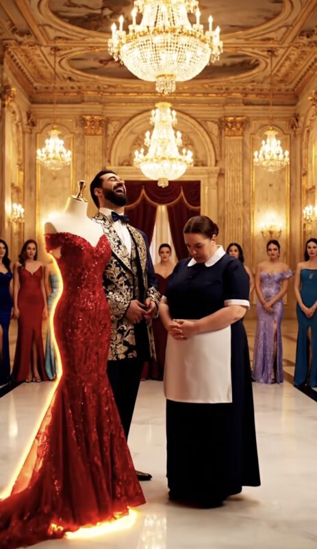 Der Scheich neckte seine Haushälterin und sagte plötzlich: “Wenn du heute Abend dieses Kleid zur Party trägst, werde ich dich heiraten”, aber was an diesem Abend passierte, versetzte alle in Schock.