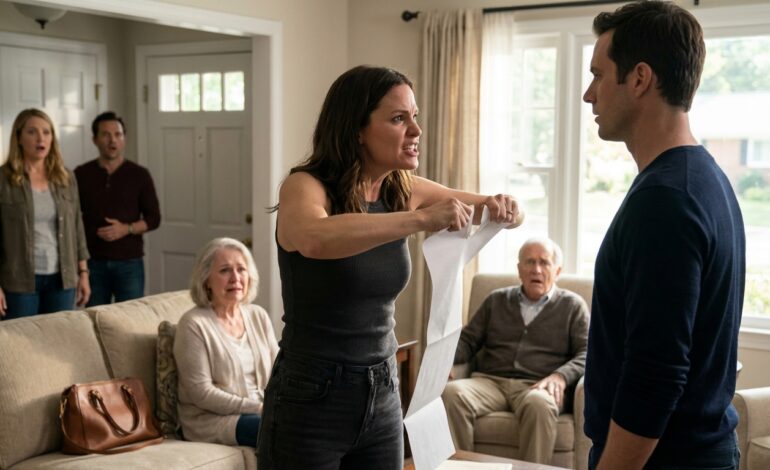 „Da gibt es eine Liste“, sagte mein Mann ruhig.