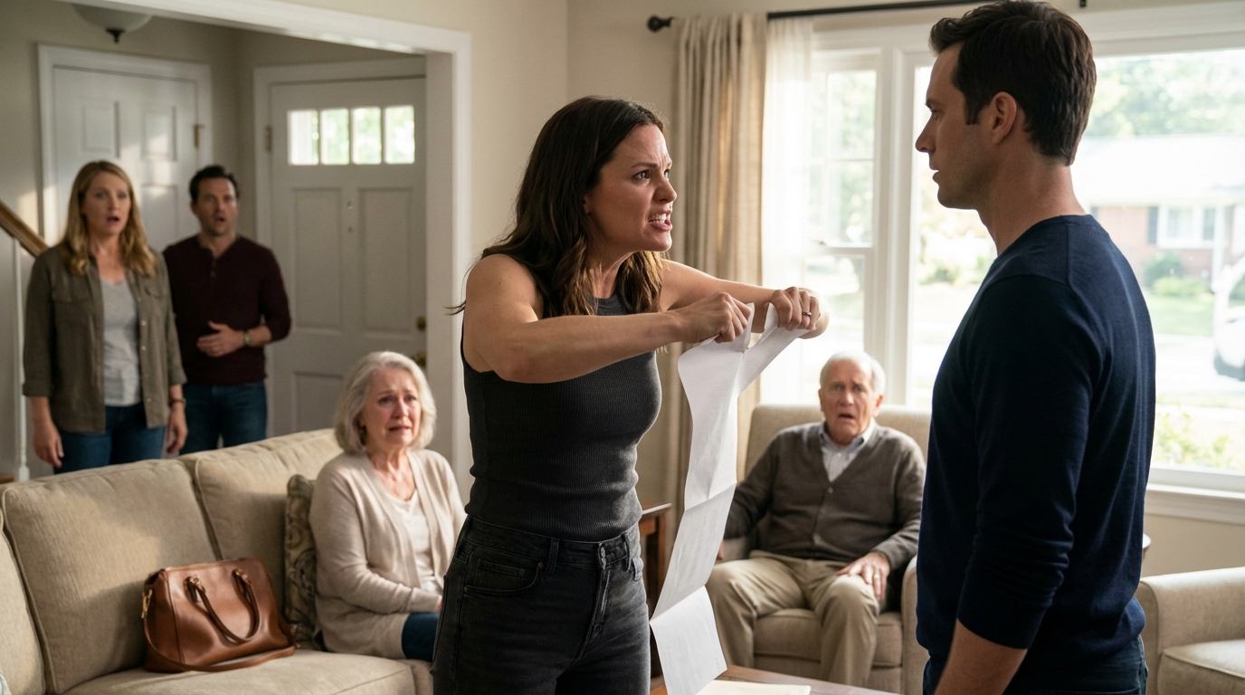 „Da gibt es eine Liste“, sagte mein Mann ruhig.