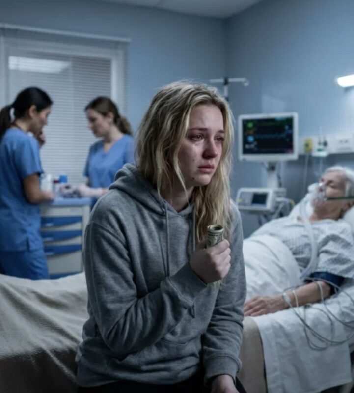 Als mein Mann nach einem Autounfall ins Krankenhaus eingeliefert wurde, bemerkte ich, dass die ältere Frau im Bett neben ihm völlig allein war, also begann ich, ihr dreimal am Tag Essen zu bringen.