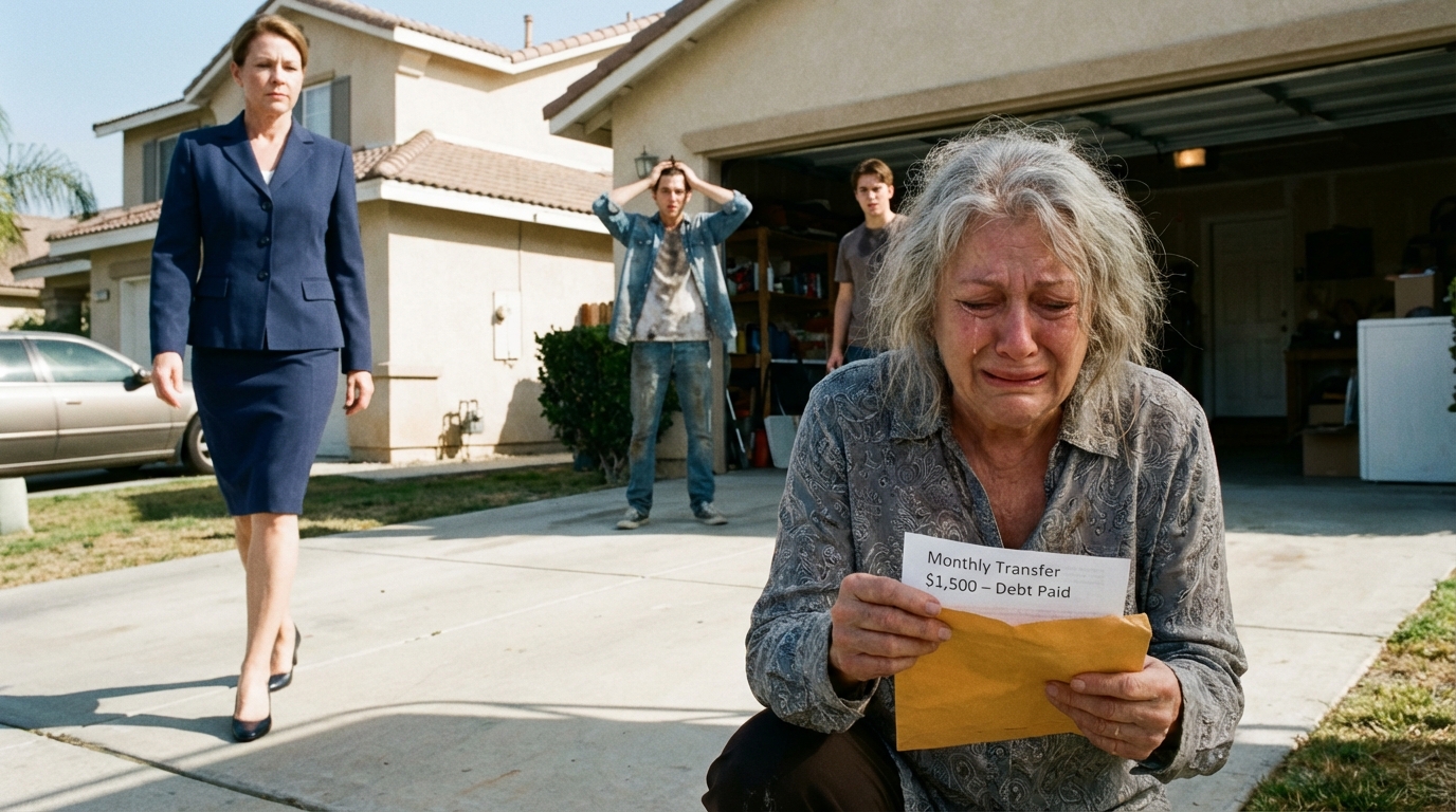 Zwei Jahre lang jeden Monat 1.500 Dollar geschickt, bis ein Einzelzimmer die Wahrheit enthüllte.