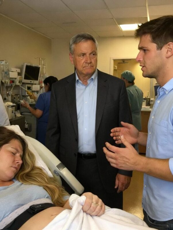 Ich hatte Wehen, als ich erfuhr, dass mein Mann Ch war.ea.ting- Sein Vater hat beendet, was ich angefangen habe