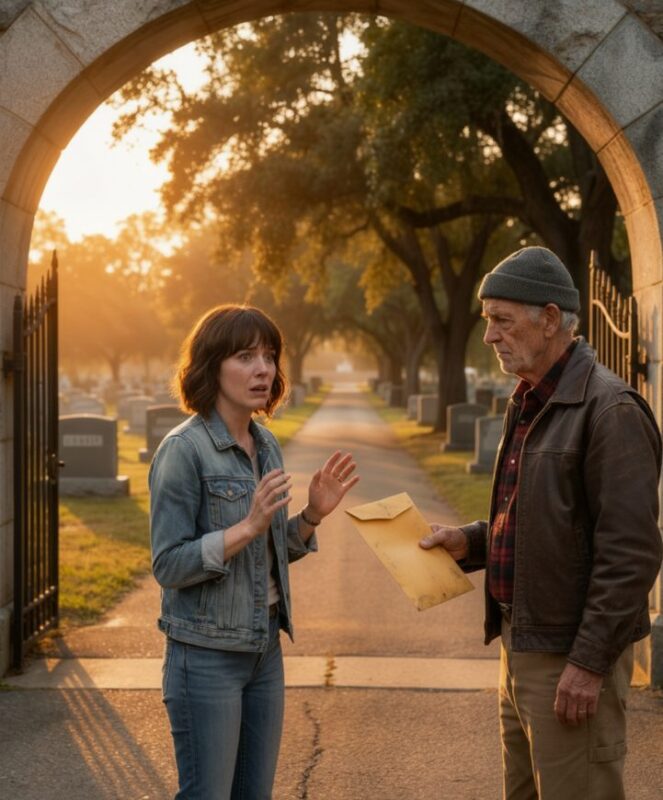 Als ich das Gefängnis verließ, eilte ich zum Haus meines Vaters, aber meine Stiefmutter sagte kalt: “Dein Vater war bu.ried vor einem Jahr. Wir leben jetzt hier.”