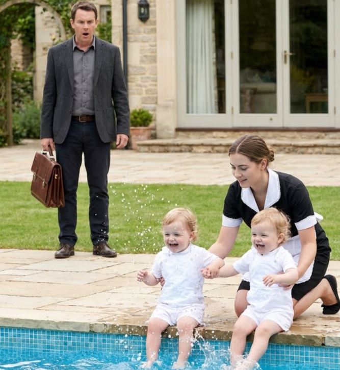 Niemand hatte je die Zwillinge des Millionärs lachen sehen