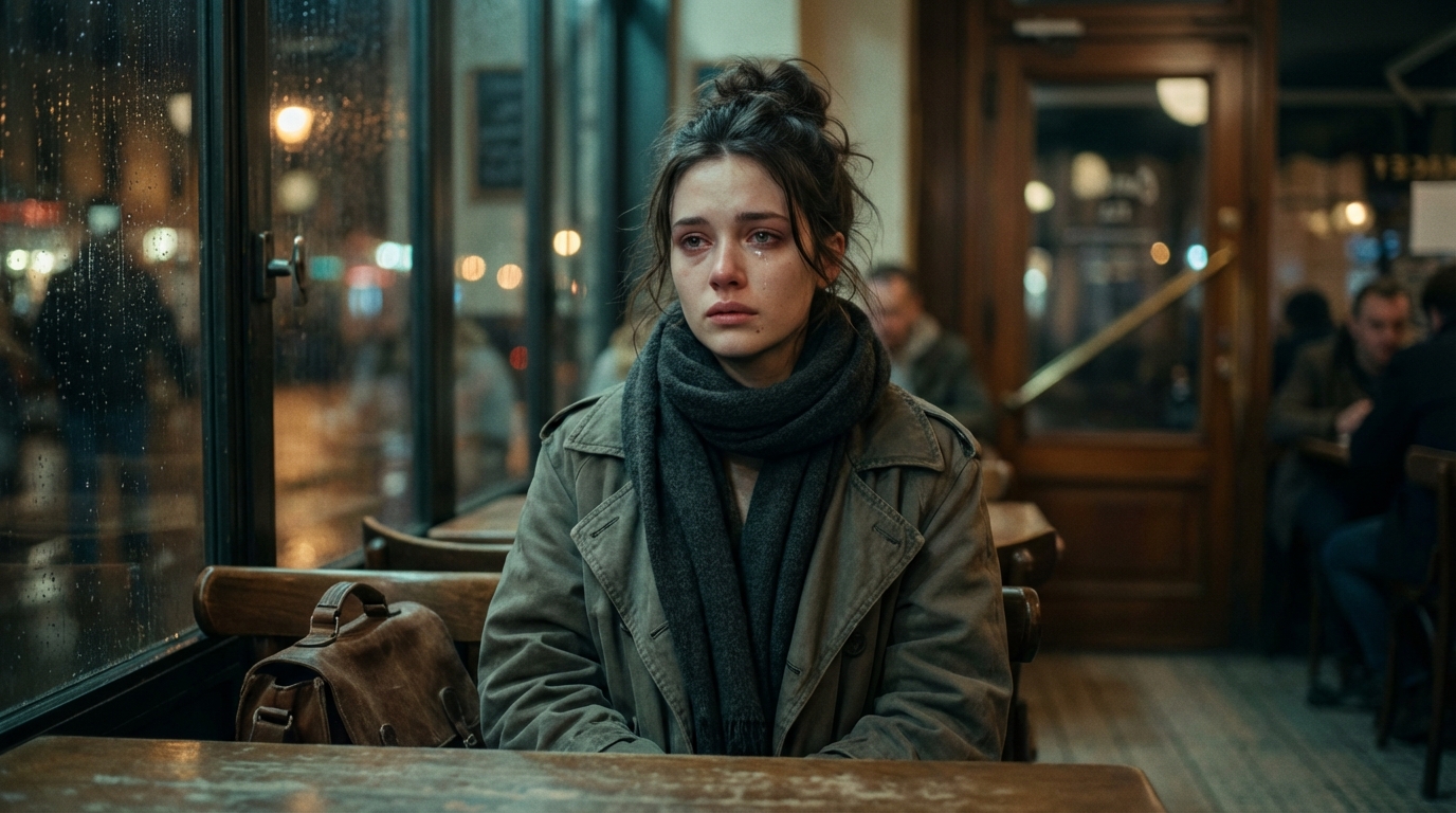 Nachdem ich einer obdachlosen Frau etwas zu essen gegeben hatte, sagte ein Gast etwas, das mich schockierte.