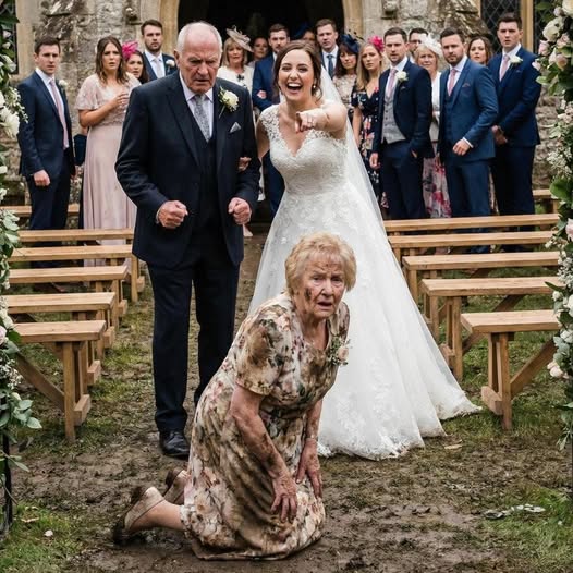 Bei der Hochzeit meines Sohnes stand ich wie erstarrt da, während meine Frau in den Schlamm gestoßen wurde. Bevor ich mich bewegen konnte, lachte meine Schwiegertochter und verzog das Gesicht: “Tu nicht so, als ginge es hier nur darum, Aufmerksamkeit zu stehlen.”