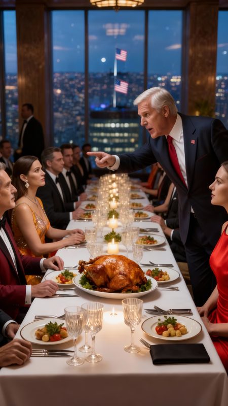 Mein Vater nannte mich in einem Michelin-Stern-Restaurant eine SCHANDE für die Familie, zwang mich, 17 Personen vor der ganzen Familie ein Thanksgiving-Dinner zu servieren, demütigte mich jahrelang – aber er hatte keine Ahnung, dass ich das eine geheime Dokument ziehen würde, das sein Imperium zerstören und alles verändern könnte, was er über mich zu wissen glaubte