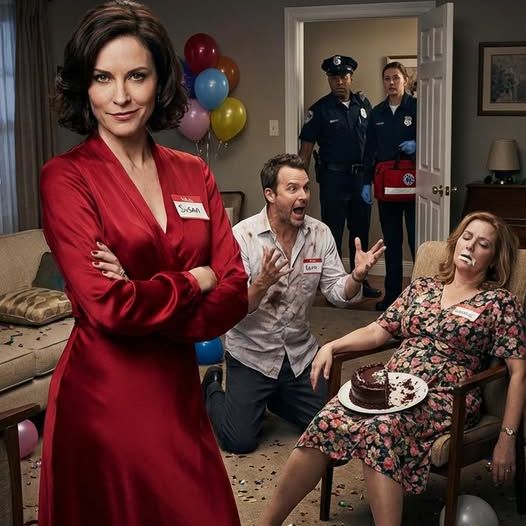 Auf meiner Einweihungsparty lächelte mein Bruder und reichte mir ein Stück Kuchen. „Iss nur, Schwesterherz – den haben wir extra für dich gebacken.“ Ich tat so, als würde ich mich bücken, um mein Kleid zurechtzurücken … und tauschte unauffällig die Teller mit seiner Frau. Minuten später …