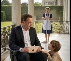 Der Sohn der Putzfrau stellte nur eine Frage: „Onkel, warum weinst du?“ Minuten später machte der an den Rollstuhl gefesselte Tycoon unter Tränen ein brutales Angebot: „Bleib… rette mich… und ich gebe dir mein Vermögen.“ Niemand hatte die Antwort des Jungen erwartet…