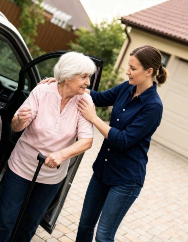 Eine ältere Frau glaubte, ihre adoptierte Tochter wolle sie in ein Pflegeheim bringen … doch was danach geschah, war überraschend
