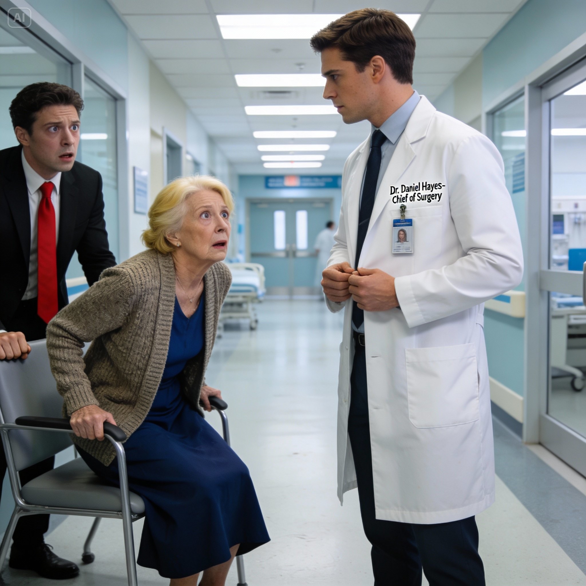 „Sie sagten, ich sei im Medizinstudium gescheitert. Mein Bruder hat mir meine Zukunft genommen, meine Familie hat ihm geglaubt – bis ich eines Tages in der Notaufnahme auftauchte, im weißen Kittel… mit der Aufschrift ‚Chefarzt der Chirurgie‘ auf dem Namensschild.“