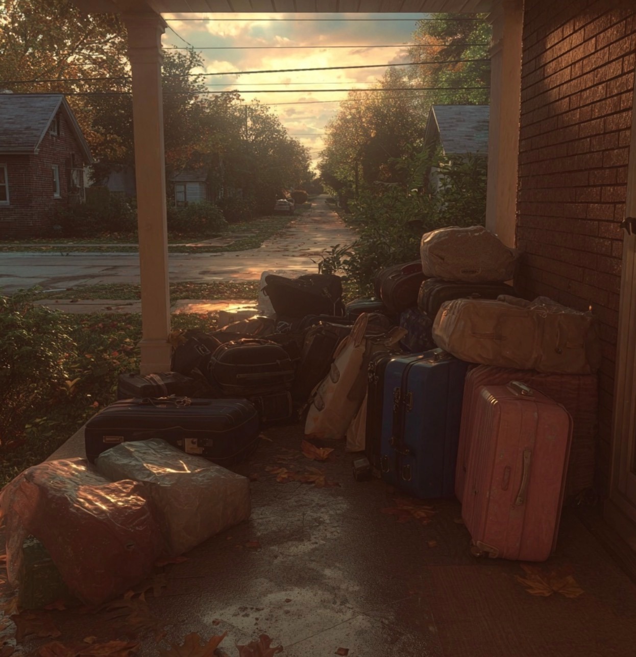 Als ich nach Hause kam, musste ich feststellen, dass meine Schwägerin mich rausgeworfen und meine Sachen auf die Veranda geworfen hatte.