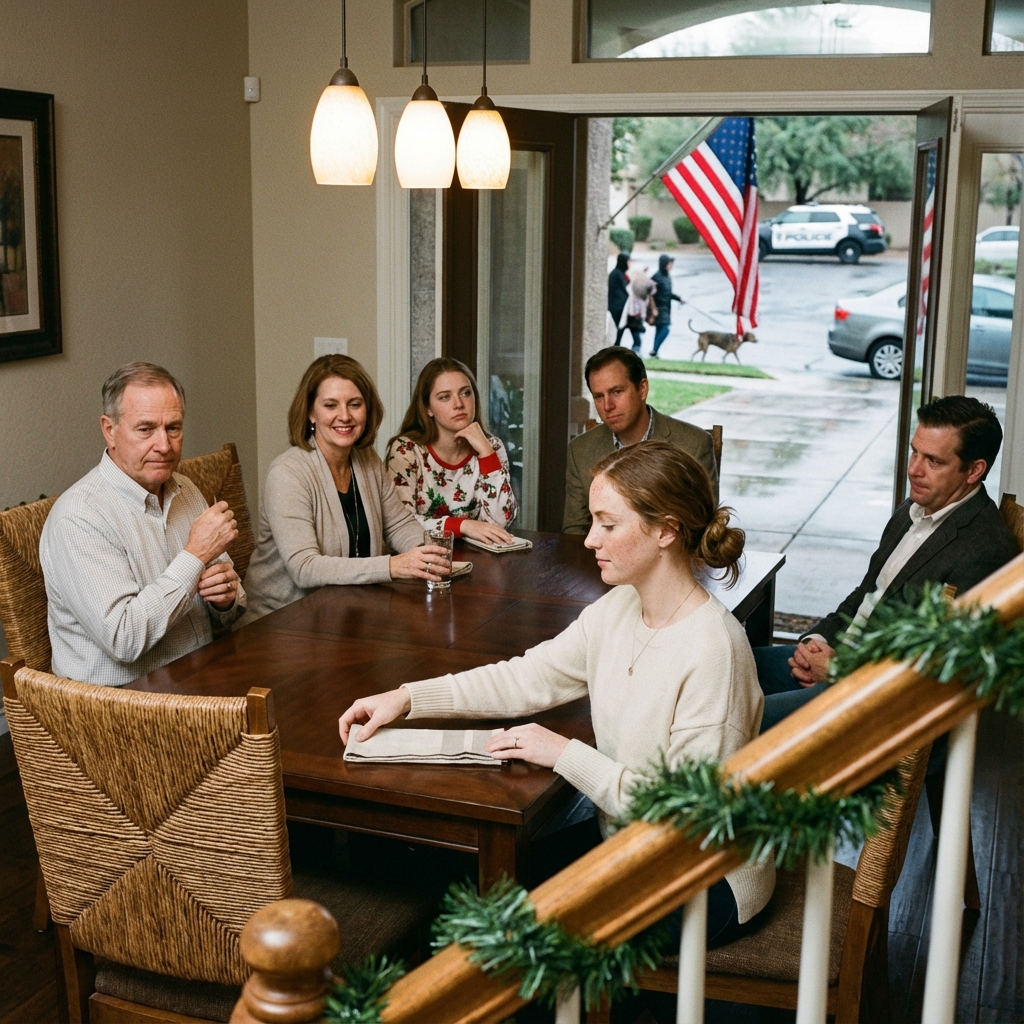 Der Weihnachtsmantel, den ich verschenkt hatte, kam mit 19 SUVs und einer Wahrheit zurück, die ich nicht ignorieren konnte.