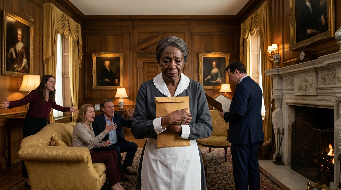 Sie stehen im Wohnzimmer der Herreras, als sich der Anwalt räuspert, und für einen Moment fühlt sich die Luft dicker an als es die importierten Vorhänge und der polierte Marmor je taten