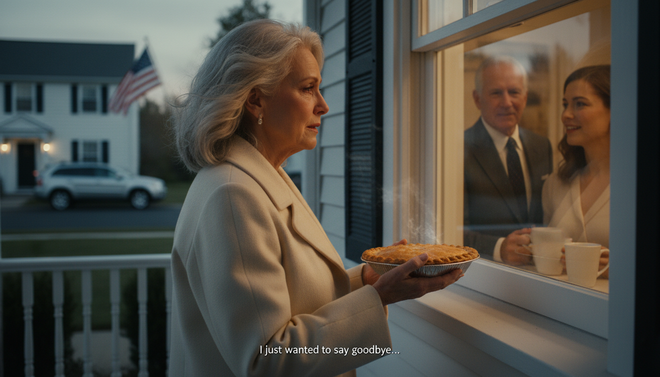 Ich beschloss, meine Schwiegertochter spontan zu besuchen, in der Hoffnung, sie damit zu überraschen. Doch ich erstarrte, als ich den silbernen SUV meines Mannes direkt vor ihrem Haus parken sah. Durch das leicht geöffnete Küchenfenster drang Gelächter, so klar, dass es fast blendete. Leise trat ich näher – und was ich drinnen hörte, verschlug mir den Atem