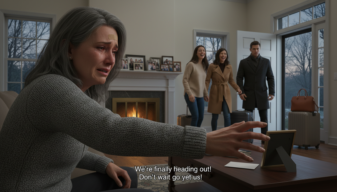 Ich war nach einem Unfall bewusstlos, und meine Schwiegertochter ließ ihre Eltern in mein Haus einziehen… bis ich wieder aufwachte.