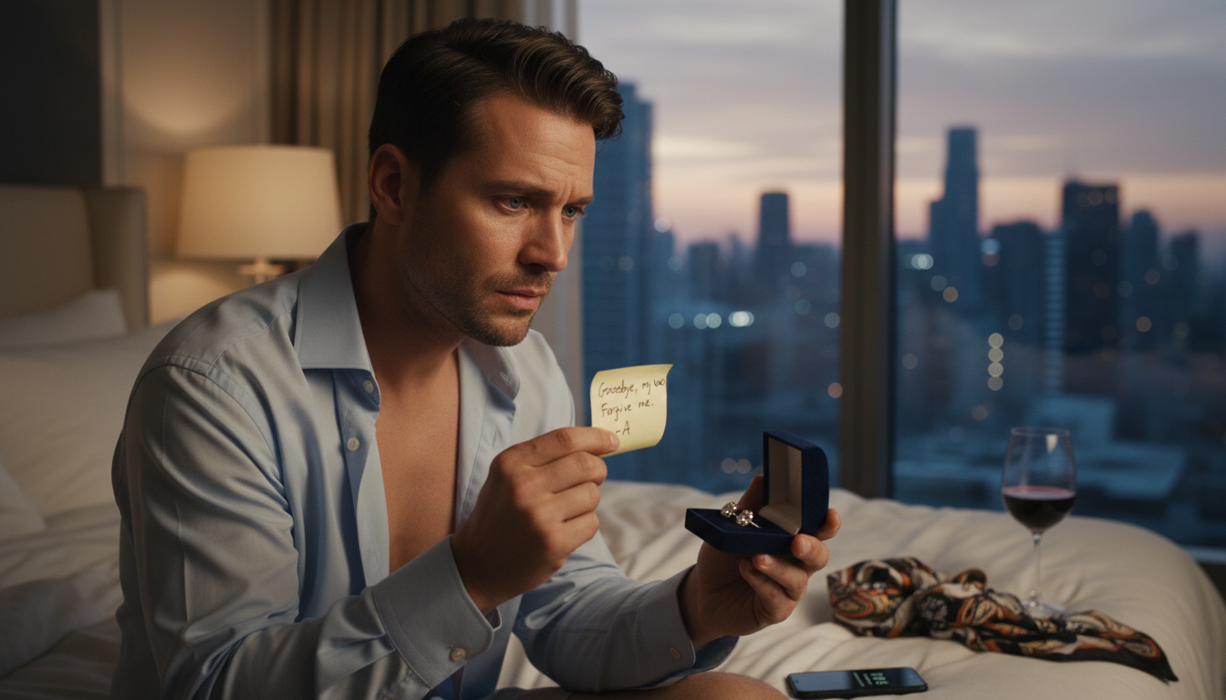 Der Deal, den er gerade abgeschlossen hatte, die Frau an seiner Seite, die Luxussuite, in der sie sich verpflegten, die Illusion, dass nichts in seinem Leben scheitern könnte