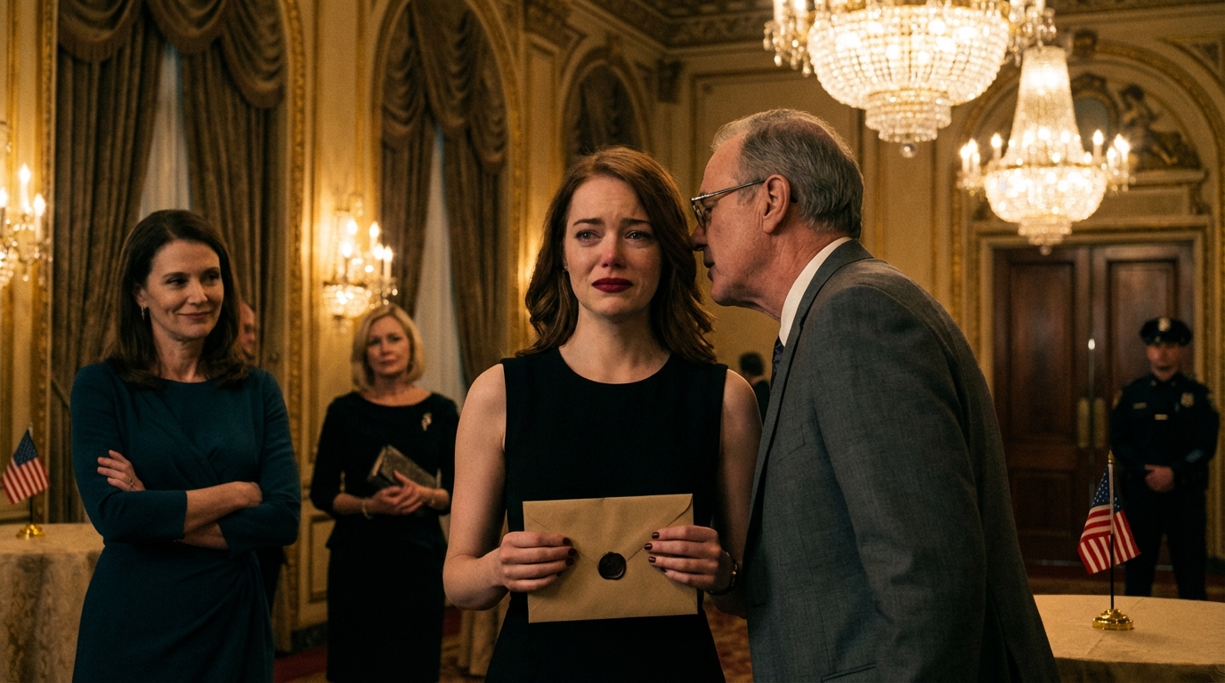 Meine Eltern behandelten mich immer wie die „Hoffnungslose“, während meine Schwester ein Vollstipendium für Harvard bekam. An ihrem Abschlusstag verkündete mein Vater, sie würde alles erben – einen neuen Tesla und eine Villa im Wert von 13 Millionen Dollar. Ich saß schweigend hinten. Bis ein Fremder hereinkam, mir einen Umschlag reichte und flüsterte: „Jetzt ist es an der Zeit, ihnen zu zeigen, wer du wirklich bist …“