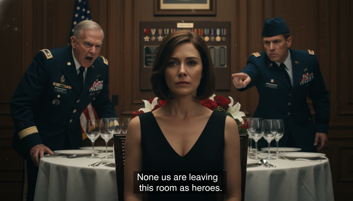 Die Preisverleihung meines Vaters. In seiner Rede dankte er seiner Familie: „Mein Sohn, der in meine Fußstapfen getreten ist. Meine älteste Tochter, die mich stolz gemacht hat.“ Er hielt inne, genau dort, wo ich saß. „Und meine Jüngste, die… heute Abend hier ist, Applaus für sie.“ Eine Stimme aus dem hinteren Teil des Saals: „Mein Herr, der Name Ihrer Tochter steht doch schon auf der Gedenktafel.“ Die Anwesenden drehten sich um und blickten zur Wand.