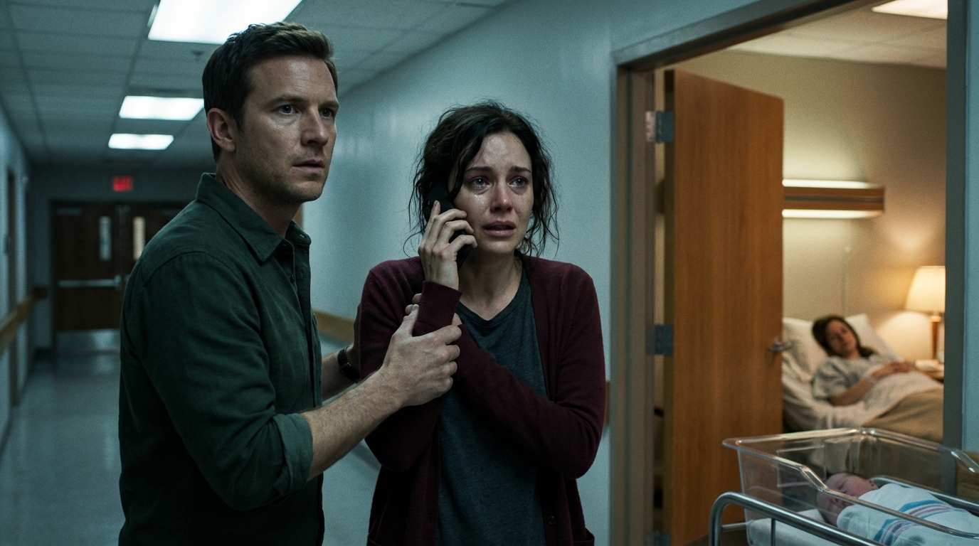 Meine Schwester hat ein Kind bekommen, deshalb sind mein Mann und ich ins Krankenhaus gefahren, um sie zu besuchen. Kaum hatten wir das Neugeborene gesehen, zog mein Mann mich plötzlich hastig aus dem Zimmer. „Ruf sofort die Polizei!“, sagte er mit panischer Stimme. Verwirrt fragte ich: „Warum?“ Sein Gesicht war kreidebleich. „Ist dir nicht aufgefallen? Dieses Baby ist …“ In diesem Moment verschlug es mir die Sprache. Mit zitternden Händen wählte ich den Notruf.