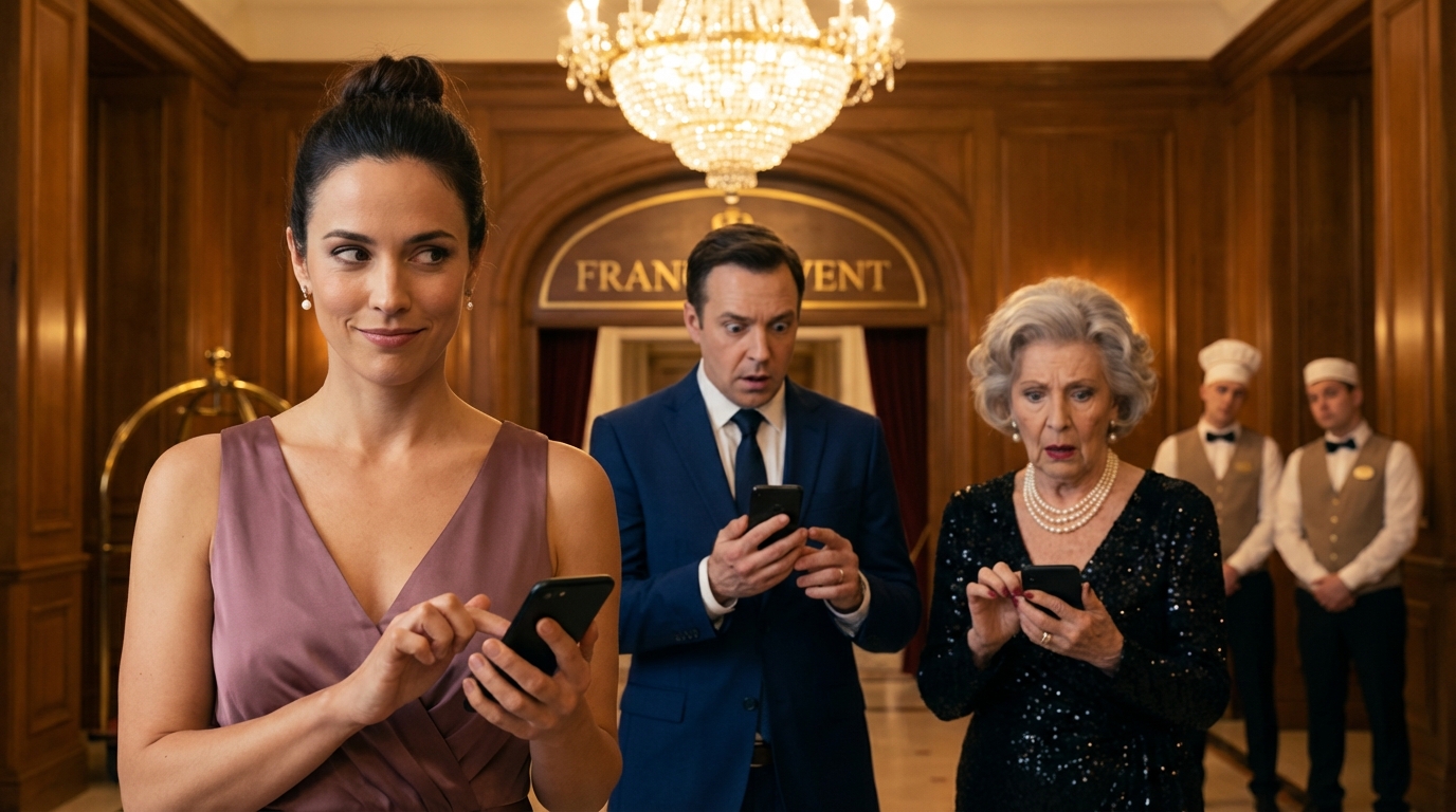 Mein Mann hatte einen Tisch in einem eleganten Restaurant reserviert, um meinen Geburtstag zu feiern. Den ganzen Tag verbrachte ich damit, mich vorzubereiten – voller Vorfreude auf die Überraschung, von der ich überzeugt war, dass sie von ihm kommen würde. Doch am Abend öffnete sich die Tür – und heraus trat meine Schwiegermutter, gekleidet in einem glitzernden Abendkleid. „Sohn, ich bin soweit!“ rief sie fröhlich. Er warf mir ein selbstgefälliges Grinsen zu. „Du hast wirklich gedacht, das wäre für dich?“ Ich sagte nichts. Ich beobachtete nur… und wartete. Gegen Mitternacht klingelte mein Handy ununterbrochen. „Schatz, meine Karte wurde gesperrt! Ich brauche sofort achtundzwanzigtausend Euro in bar, sofort!“ Ich lächelte und sagte den einen Satz, der ihn völlig verstummen ließ: „Es tut mir leid… aber dieses Geld gehört dir nicht mehr.“