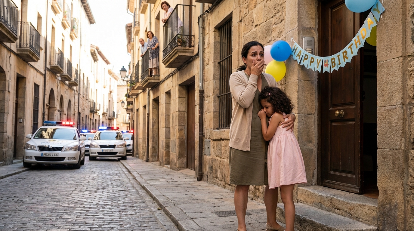 Mein Mann schrie mich am Telefon an: „Schnapp dir das Mädchen und renn jetzt!“ — Zehn Minuten später umstellte die Polizei das ganze Haus.