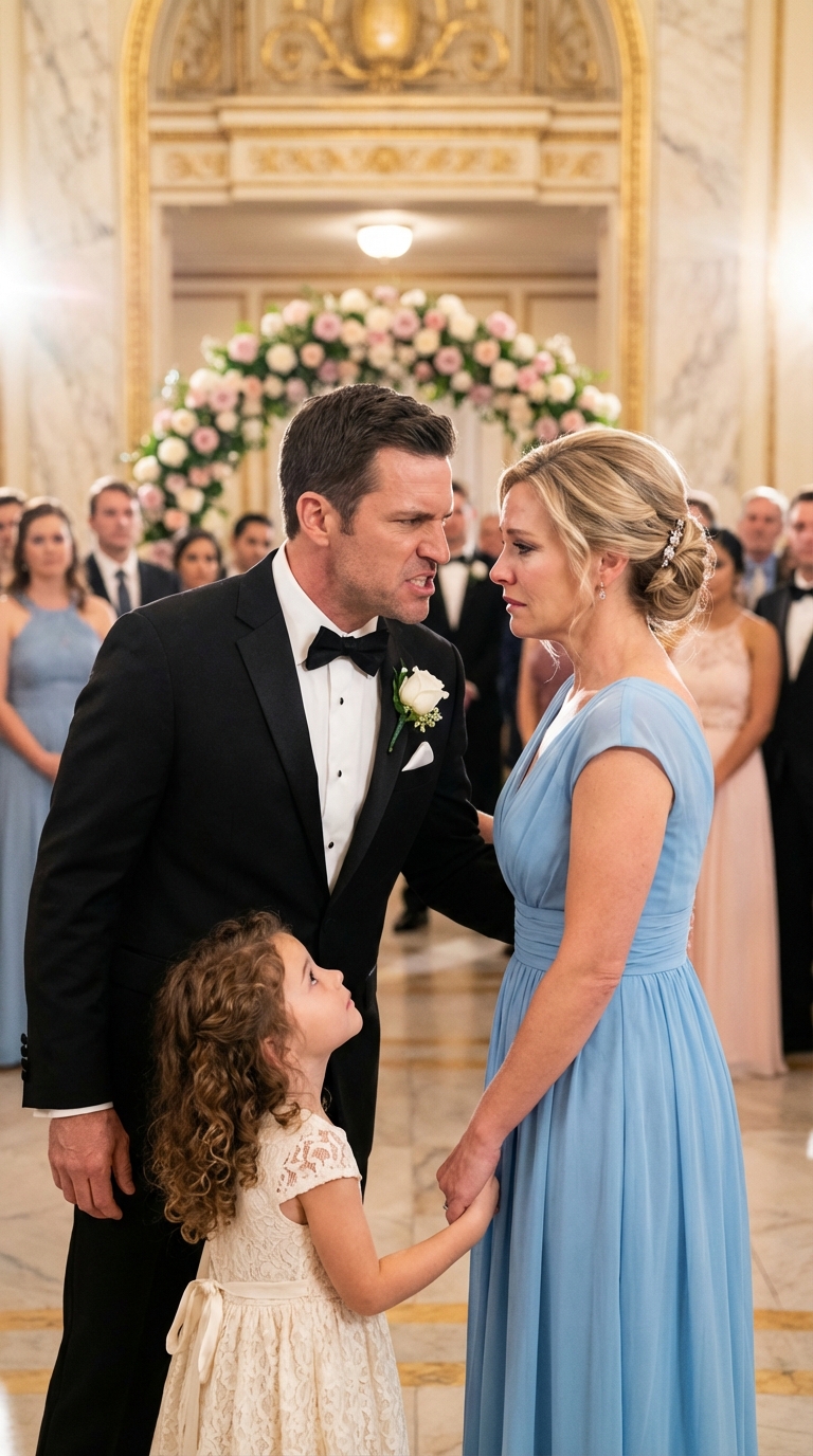 Er hatte seiner Ex-Frau eine Hochzeitseinladung überreicht, um sie zu demütigen, doch sie erschien mit einem Geheimnis, das alle Anwesenden schockierte…