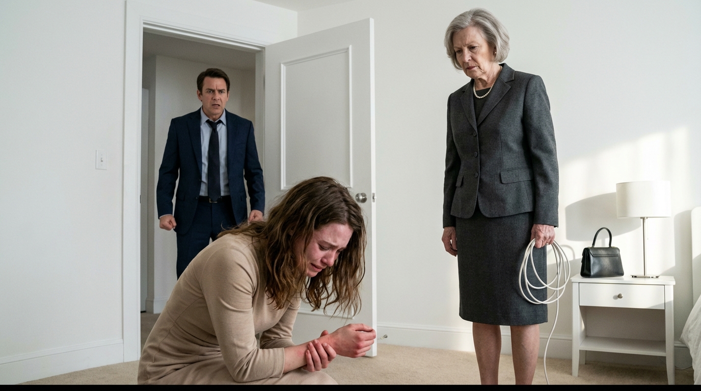 Kapitel 2. Ein Milliardär betrat den Raum, als seine Mutter seine einfache Frau mit einem heißen Bügeleisen verbrannte. Was er dann tat, schockierte…