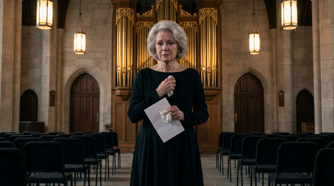 Bei der Gedenkfeier für meinen Mann blieben 42 Plätze leer, da meine Kinder lieber Golf spielten und brunchen gingen, und hinterher fand ich die Briefe, die er geschrieben hatte…