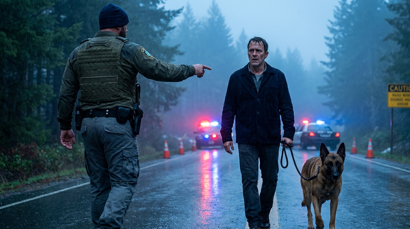 Die Polizei bereitete sich auf eine gefährliche Festnahme vor – bis ein Polizeihund anhielt und jemanden aus seiner Vergangenheit erkannte.