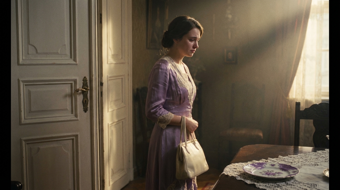 Vater vermacht das Haus der jüngeren Tochter – die ältere bekommt nur einen alten Teller