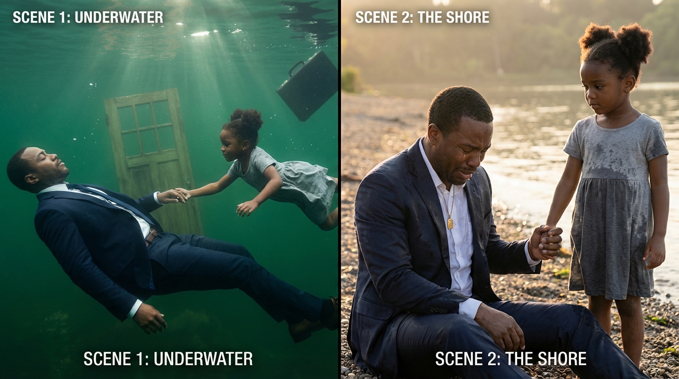 Schwarzes Mädchen rettet einen ertrinkenden Fremden – ahnt nicht, dass er ein Milliardär ist, und was er danach tut, überrascht alle!