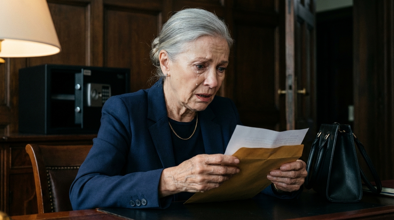 38 Jahre lang ging mein Mann jeden Dienstag unbedingt zur Bank. Nachdem er gestorben war, öffnete ich seinen Safe, fand einen Brief und erfuhr warum — und was ich las, veränderte mein Leben für immer.