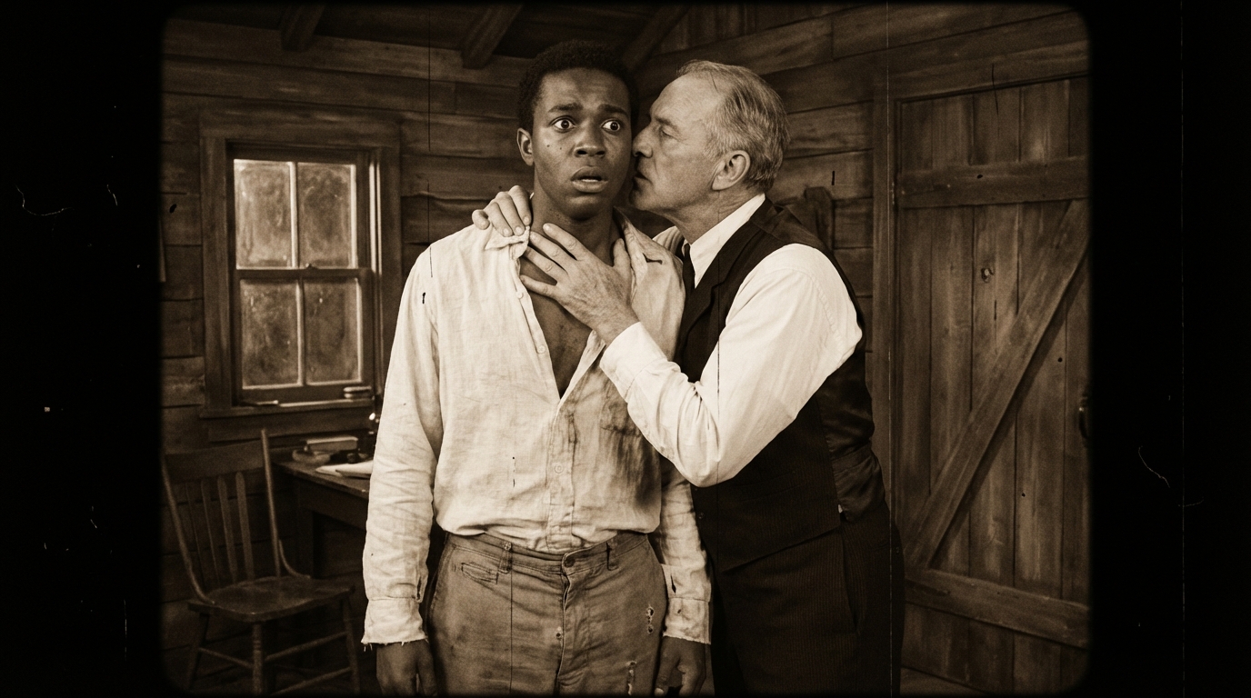 Der Plantagenbesitzer zwang seine Sklavin ins Bett… und nannte es dann Liebe.