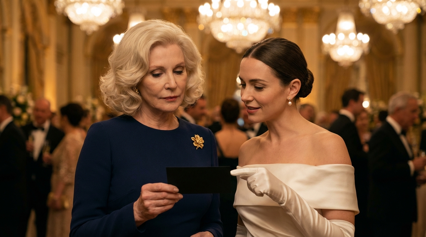 Bei der Hochzeit meines Sohnes, die ich komplett bezahlt habe, stellte mich seine neue Frau ihrer wohlhabenden Familie vor: ‘Das ist die, mit der wir leben müssen.’ Mein Sohn schwieg, und alle lachten… bis ihr Vater mich erkannte und blass wurde: ‘Warte… Bist du nicht mein neuer Chef?!’