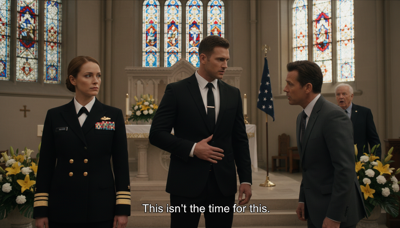 Ich wurde in der zehnten Klasse schwanger, und mein Vater verstieß mich, als hätte ich sein Leben absichtlich ruiniert. Zwanzig Jahre später, bei der Beerdigung meiner Mutter, kam er mit demselben selbstgefälligen Blick direkt auf mich zu und flüsterte: „Na ja … du hast deine Lektion endlich gelernt, was?“ Ich blieb ruhig und sagte: „Wirklich? Dann lerne mal meinen Mann kennen.“